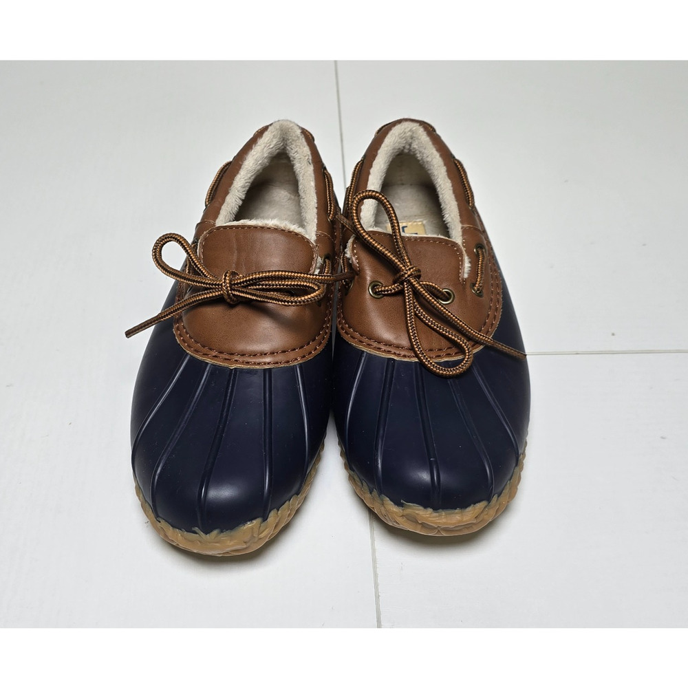 JBU Jambu Gwen Weather Ready Navy Duck Muc Shoes Women 6M - Picture 2 of 11